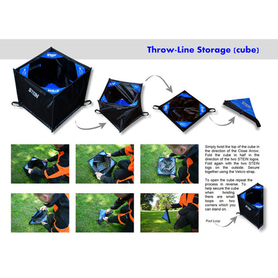 Stein Folding Throw Line Cube