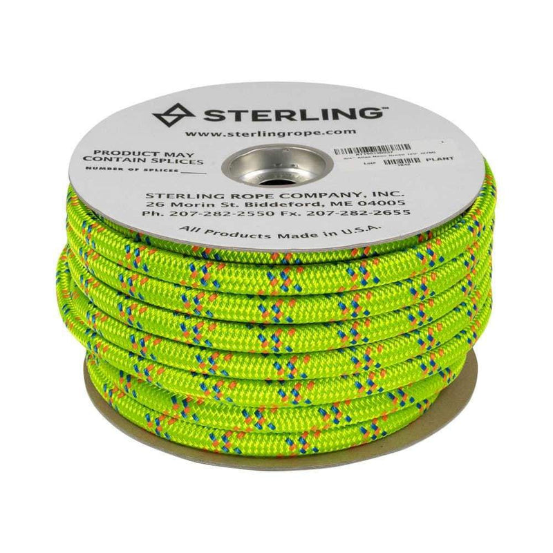 Sterling Atlas 19mm (3/4") 61m (200') Neon Green
